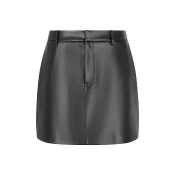 CALVIN KLEIN Casual Short Skirts Women's Space Black