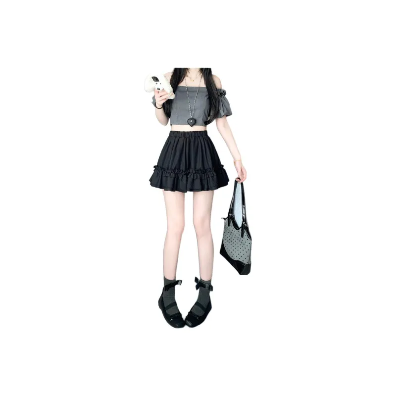 The Temptation Of The Muse Casual Short Skirts Women's-3
