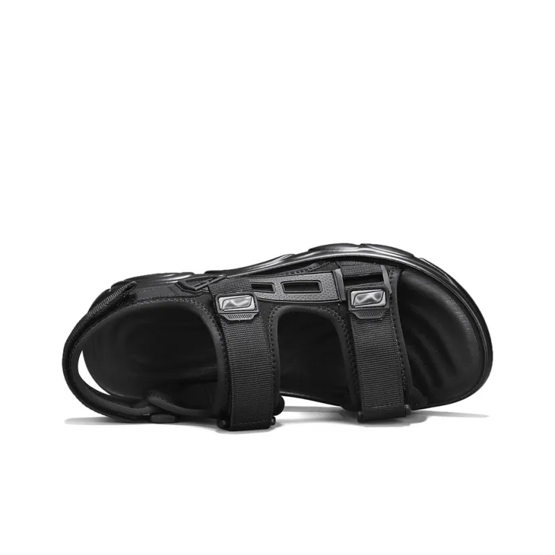 NMR Beach Sandals Men Sand/Black/Army Green-10