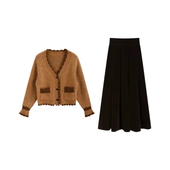 SNZX Two Piece Skirt Sets Women's