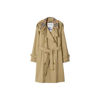 Burberry SS25 Trench Coat Women's Khaki