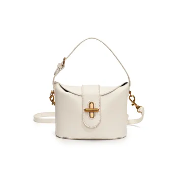 Single Warehouse PU Shoulder Bag, Handbag Regular Women's White/Silver/Brown/Black