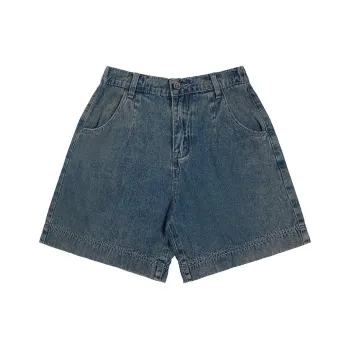 Madgood Denim Shorts Women's Light Blue