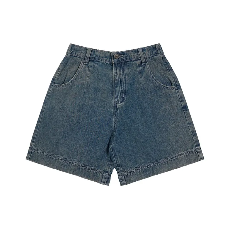 Madgood Denim Shorts Women's Light Blue-0