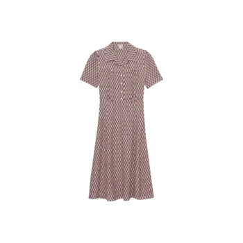 INES DE LA FRESSANGE Short Sleeved Dress Women's Light Purple