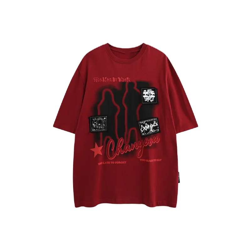 PAINT STAIN T Shirts Unisex-7