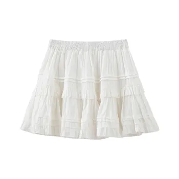 Dior Beauty Casual Short Skirts Women's White