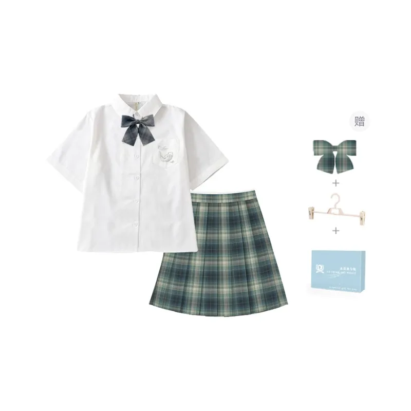 Ice Cream And Whale Uniform Women's-12