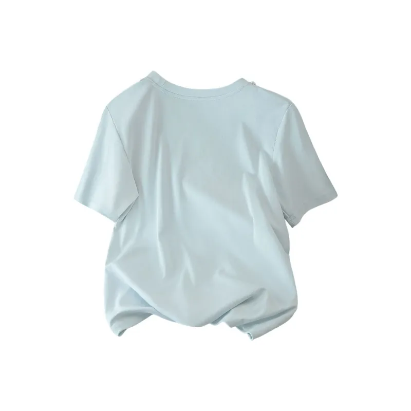 Cypress House T Shirt Women's Light Blue-1