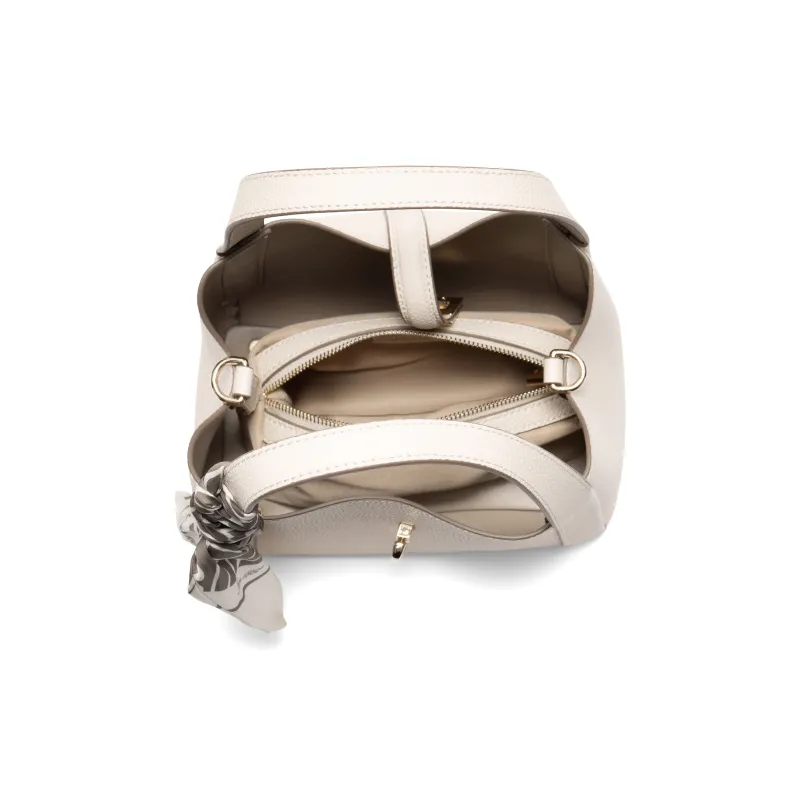 BELLE Cow Leather Handbag Medium Size Women's-7