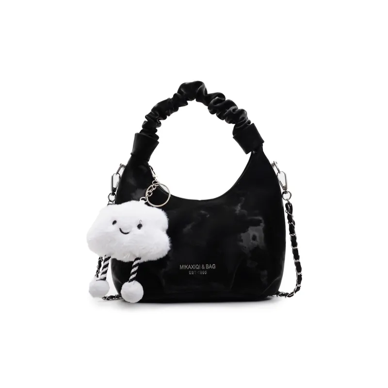 TOUTSEUL YOLO PU Handbag Women's Ecru/Black/Pink/Coffee-6