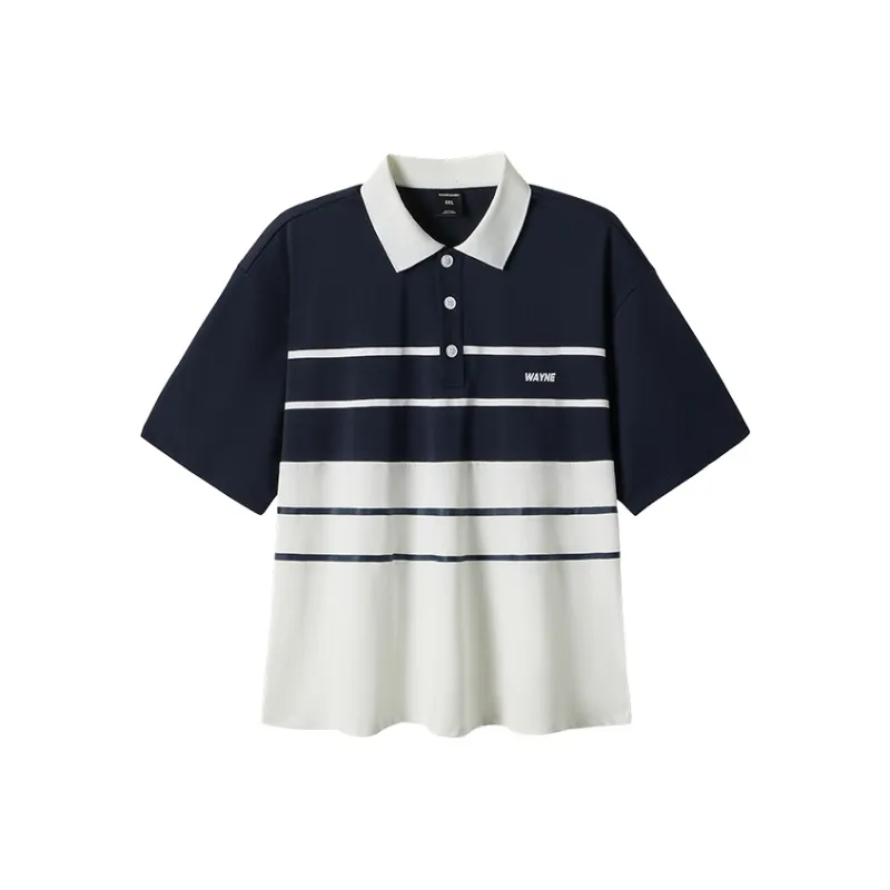 WAYNEXZAVIER Polo Shirts Men Blue-0