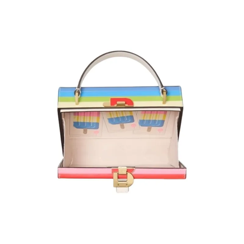 Kate Spade Cow Leather Tote Bag, Shopping Bag, Shoulder Bag, Handbag Trumpets Women's Multicolor-3