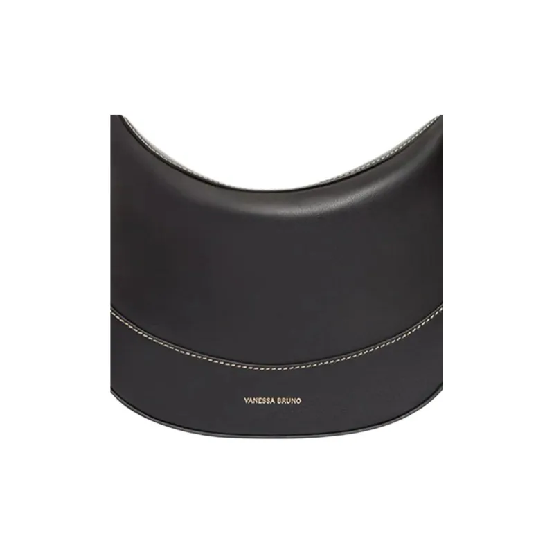 Vanessa Bruno Cow Leather Handbag, Shoulder Bag Women's Black-3