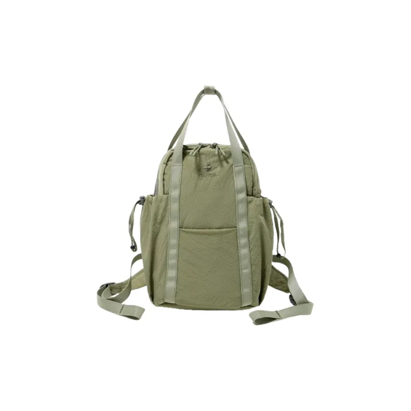 FOUVOR Nylon Fabric Backpack Regular Women's Multicolor-11