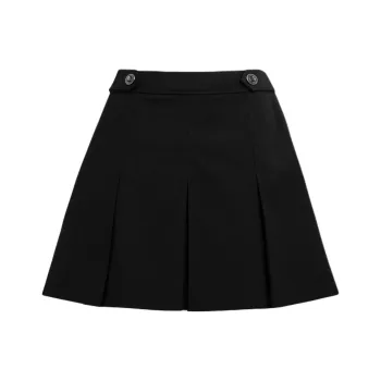 COACH SS25 Casual Short Skirts Women's Black