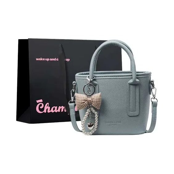 Champion Cub PU Bucket Bag, Shoulder Bag, Crossbody Bag, Handbag Women's Multicolor-10