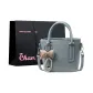 Blue+Charm+Shopping Bag
