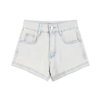 Garbege Denim Hot Pants Women's
