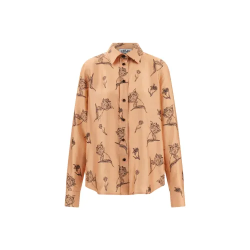 FERRAGAMO FW25 Shirt Women's Apricot
