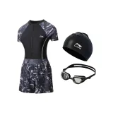 Swimsuit+Swim Goggles+Swimming Cap