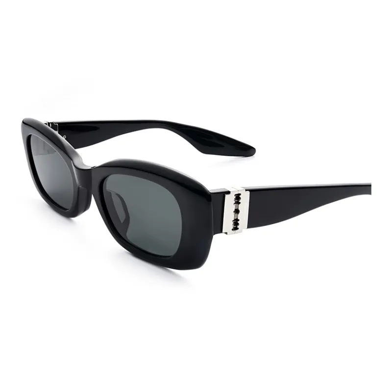 THE OWNER Plate Frame Rectangular Sunglasses Unisex-0