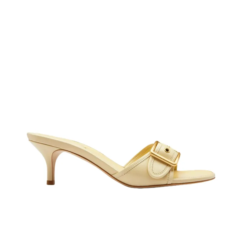 COACH Margot Slide Slippers Women's Gold-1