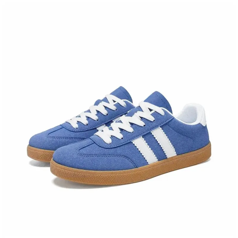 SHUXIAOBEI Cushioning, Slip Resistant, And Abrasion Resistant Low Top Casual Shoes Women's Blue-2