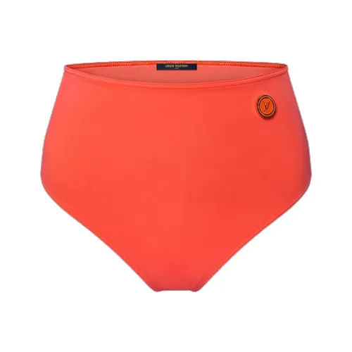 LOUIS VUITTON High-Rise LV Pin Bikini Bottoms Bikini Women's Orange