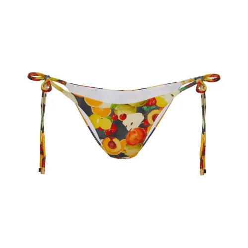 PRINCESS POLLY GLORA TIE SIDE BIKINI BOTTOMS Swimming Shorts Women's FRUIT MULTI/Fruit Color