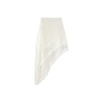 CARIEDO Casual Short Skirts Women's Bias Cut Cake Skirt