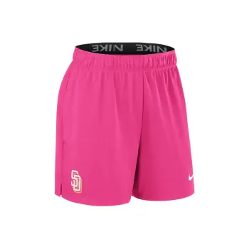 Nike San Diego Padres Authentic Collection City Connect Sports Shorts Women's Pink