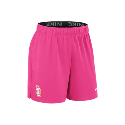 Nike San Diego Padres Authentic Collection City Connect Sports Shorts Women's Pink