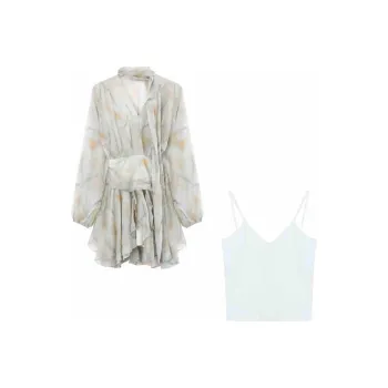 Mlpstudio Skirt Set Women's Light Yellow Floral