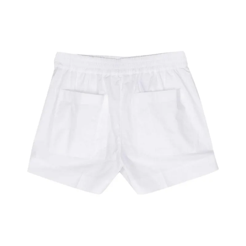 PAROSH Casual Shorts Women's White-1