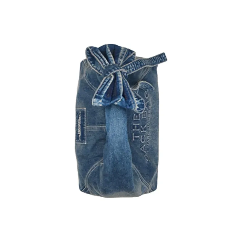MARC JACOBS The Bow Denim Sack Bag-2