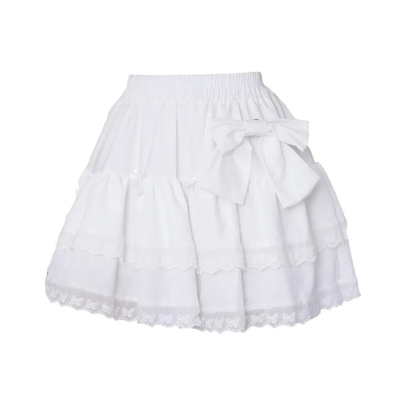 Mu Xiao Xin Casual Short Skirts Women's-0