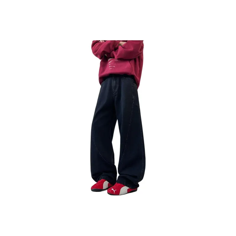 Warrior Huichao Star Cloud Collection Jeans Unisex-18