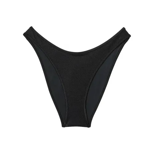 Victoria's Secret PINK BY FRANKIES BIKINIS GOLDEN HOUR BIKINI BOTTOM / BS Swimming Shorts Women's Black