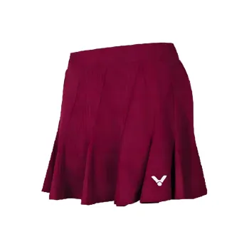 VICTOR Casual Short Skirts Women's Sweet Beet Red