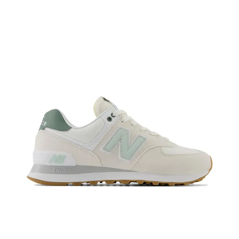 New Balance 574 Sea Salt New Spruce Women's-1
