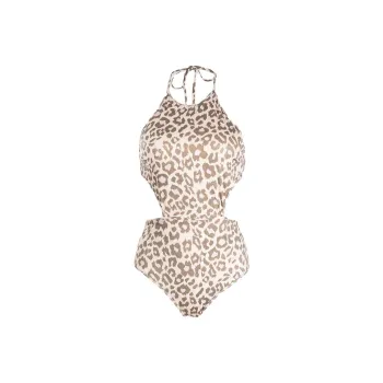 Zimmermann Jude Cut-out Halterneck One-piece