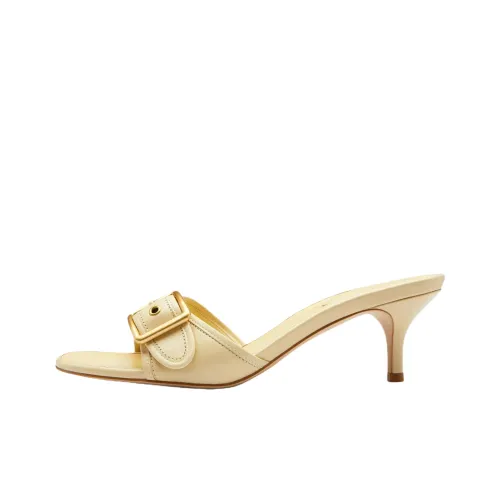 COACH Margot Slide Slippers Women's Gold