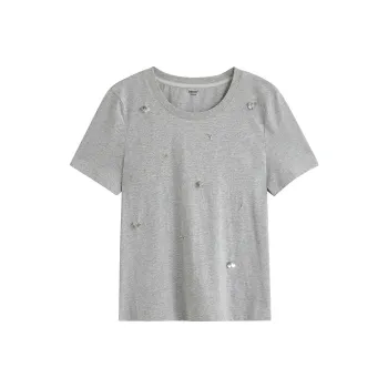Inman T Shirts Women's Plain Gray