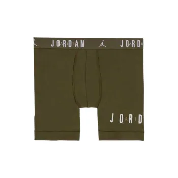 JORDAN Men's Flight Cotton Core Boxer Briefs 3 Pack