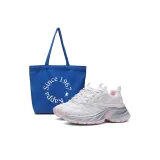 Classic White/Pink Peony[Includes Canvas Bag]