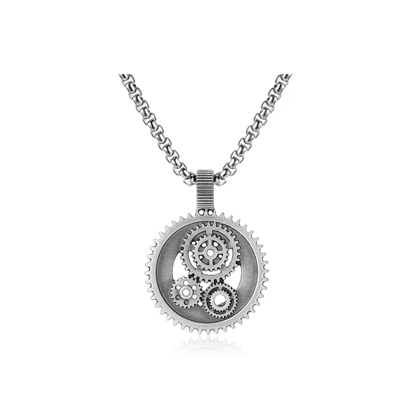 BAGGL Titanium Steel Necklaces Men's-0