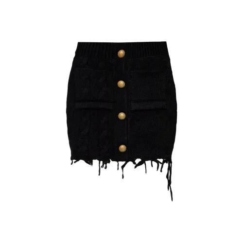 Vetements FW24 Casual Short Skirts Women's Black
