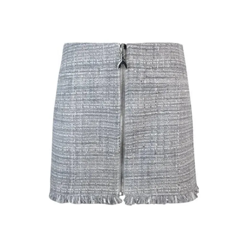 Patrizia Pepe Tweed Mini Skirt-0