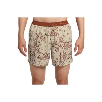 Nike Dri Fit Sports Shorts Men's Desert Khaki/Light Yellow Brown/Black